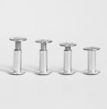 1/4" ALUMINUM SCREW POSTS 100 PCS