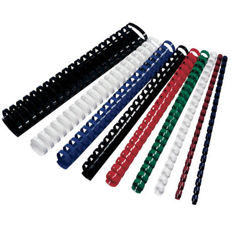 7/16" 19 ring plastic combs 100 per box