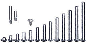 1/4" ALUMINUM SCREW POSTS 100 PCS